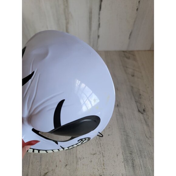 Plastic clown mask scary smile mask costume Halloween accessory - Picture 5 of 8